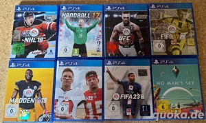 Große PS4 Spielesammlung   22 Titel   Sport, Action, Abenteuer   guter Zustand!