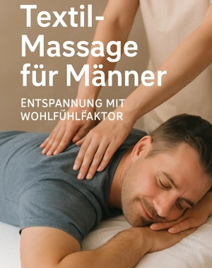 Textil Massage für Männer