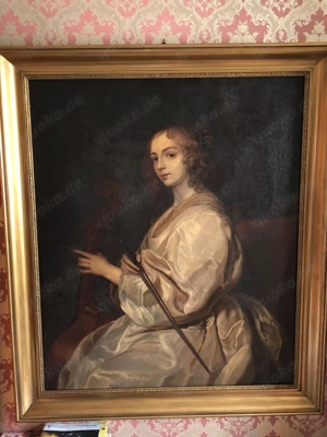 Ölgemälde Viola da Gamba 