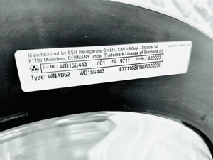  2in1 Waschmaschine mit Trockner Siemens 7 4 Kg (Lieferung möglich) Bild 7