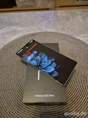 Samsung Galaxy S25 ultra 256GB top zustand mit verpakung und Zubehör set 
