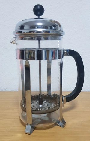 Bodum Kaffee Zubereiter, Kaffee Kanne, 8 Tassen = 1 L, gebraucht, funktionsfähig