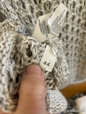 Helle Häkeljacke Strickjacke von Nice Connection, Größe 44 Bild 5