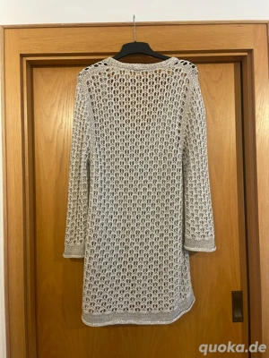 Helle Häkeljacke Strickjacke von Nice Connection, Größe 44 Bild 2