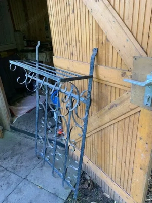 Schmied eiserne Kleiderablage