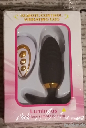 Analvibrator aus Silikon, Anal Plug, Vibratoren, für Sie und Ihn mit Fernbedienung, neu