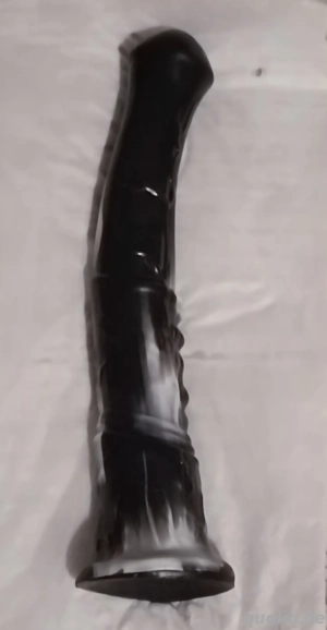Großer Dildo, Pferdepenis, Penis, Tierpenis, Übergroß mit Adern, Saugnapf, neu
