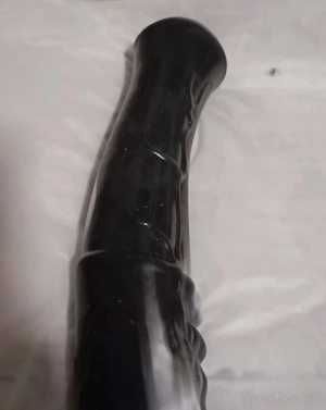 Großer Dildo, Pferdepenis, Penis, Tierpenis, Übergroß mit Adern, Saugnapf, neu Bild 3