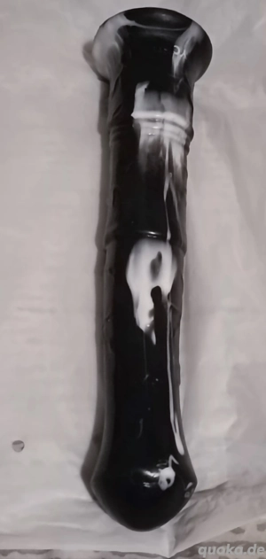 Großer Dildo, Pferdepenis, Penis, Tierpenis, Übergroß mit Adern, Saugnapf, neu Bild 4