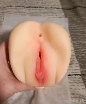 Realistischer Masturbator, Taschenmuschi, Silikon, Vagina, Anus, neu