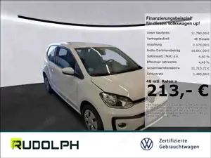 Volkswagen up! Move 1.0 MPI 5-Gang SHZ BT Temp Klima Rückfahrkam.