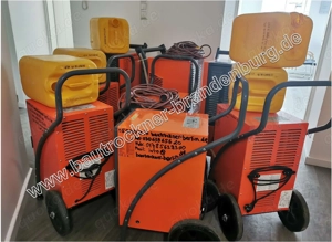 Luftentfeuchter, Bautrockner, Brandenburg, Lieferung, Trockner