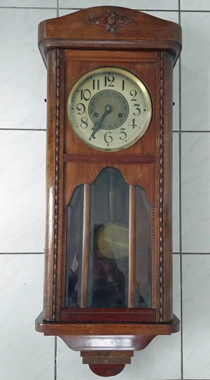 1 antike Wanduhr (Regulator)