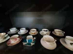 Mokkatassen aus Porzellan