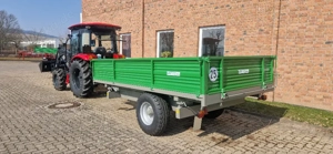 6,0T hydraulischer 3-Seiten Kipper, Traktor, Auflaufbremse, inkl. Europäische Zulassung (COC) Bild 4