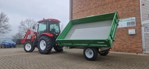 4,0T hydr. 3-Seiten Kipper, Traktor, Auflaufgebremst, Europäische Zulassung (COC) Bild 2