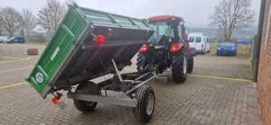 4,0T hydr. 3-Seiten Kipper, Traktor, Auflaufgebremst, Europäische Zulassung (COC) Bild 5
