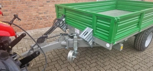 4,0T hydr. 3-Seiten Kipper, Traktor, Auflaufgebremst, Europäische Zulassung (COC) Bild 6