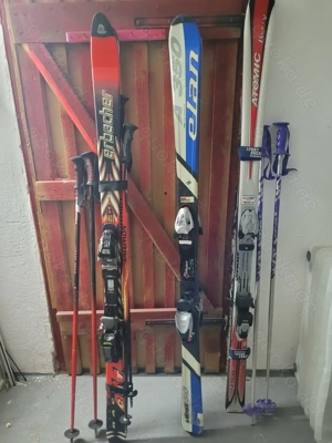 3 Paar Carverski mit Stöcke