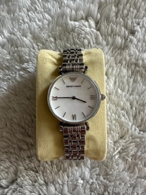 Emporio Armani AR1682 Retro Watch, Silber