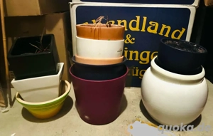 Blumentöpfe   Kräutertöpfe zu verschenken