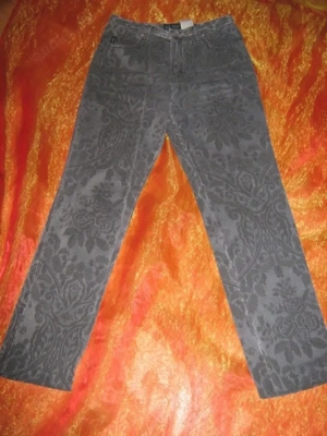 Original VINTAGE Barock- Style High- Waist Jeans- Hose Armani Jeans Original Gr. 36- 38  S schiefer