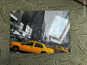 IKEA Leinwandbild "New Yorker Taxi"