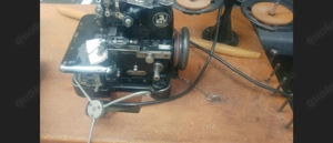 Adler 81-33 Industrie Nähmaschine Schnellnäher, overlock, mit Überwendlingsstich, Kobold - Motor