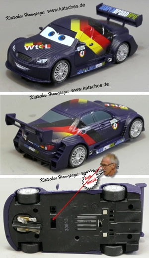 Disney Pixar Cars 2 Max Schnell Carrera Digital 132 30613