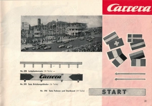 Brückengeländer (Leitplanken) Carrera Universal 595  mit OVP uralt Bild 2