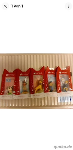 tonies 5 x Toniebox Figuren 