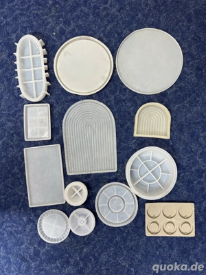 Gieß-Formen  und - Stanzen  für Beton Raisin - gießen