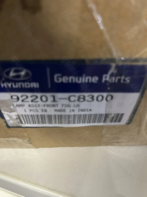 Hyundai I2  Scheinwerfer Links vorne  Bild 3