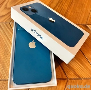 Apple iPhone 13 mini (Blau, 128GB) | A2628 (Ohne Simlock) | OVP & Zubehör