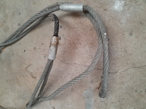 Drahtseil, Stahlseil mit Schlaufen