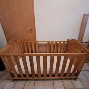 Kinderbett in Naturholz