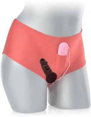 Slip mit innenliegenden Dildo abzugeben