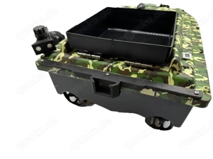 Boot beladen, Sonarhalterung - Hinten