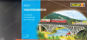 FALLER 282915 Spur Z Bausatz Stahlträgerbrücke 1 gleisig  