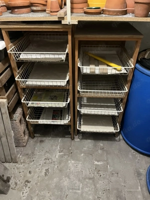 Schüttgut Regale Kisten