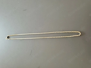 schöne Halskette mit 18 KPG gestempelt 