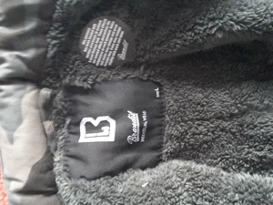 Brandit Jacke, Winterjacke Teddyfleece innen (L) *neu*