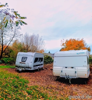 Stellplatz Wohnwagen