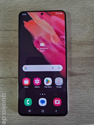 ore 3,9 3,9 von 5 Sternen (152) Samsung Galaxy S21 5G 128GB Phantom Violet Dual Sim (Sim singola + e