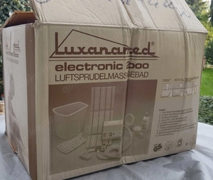 Fußsprudelbad, Wannensprudelbad, Luftsprudelmassagebad, Luxanamed Bild 2