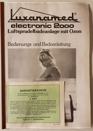 Fußsprudelbad, Wannensprudelbad, Luftsprudelmassagebad, Luxanamed