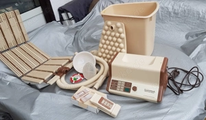 Fußsprudelbad, Wannensprudelbad, Luftsprudelmassagebad, Luxanamed Bild 6