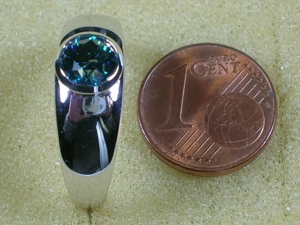 NEU: Brillant-Ring Größe 18 - 56,5 1,0 Carat 585 Weiß-Gold Bild 3