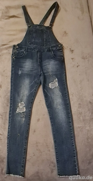 Jeans Latzhose blau Gr.176