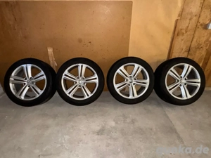 Original VW Mallory 20  Alufelgen + Goodyear Eagle F1 Reifen 275 45 R20   Touareg II   Top Zustand! 